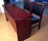 学生课桌椅会议桌培训桌双人长条桌木皮油漆条形桌特价，