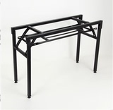 长条桌支架折叠桌支架培训台折叠架会议桌架桌脚折叠方管架铁支架
