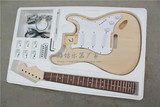 ST电吉他半成品带全部配件可自己DIY颜色组装油漆可按要求改动b