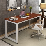 简易台式电脑桌办公职员桌钢木桌书桌 儿童写字桌会议桌拼接桌
