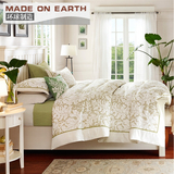 环球制造 美式乡村经典全实木整板床 双人床 儿童床 现代简约家具