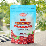 烘焙原料 舒可曼北美蔓越莓干100g 美国原装进口天然果干烘培材料
