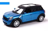 美致1:32宝马迷你mini声光版回力合金汽车模型仿真车模儿童 玩具