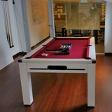 台球桌餐桌球台多功能家用可加乒乓球桌会议桌2.1米标准美式成人