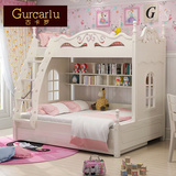 古卡罗 上下床 儿童床双层床子母床高低床 拖床多功能组合床