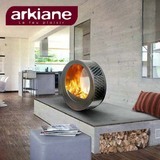 Akrine艺术壁炉  法国原装进口  燃木真火壁炉 欧式壁炉 Eclypsya