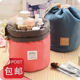 韩国多功能圆筒式大容量分层防水旅行洗漱化妆包化妆品收纳包包邮