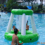 定制充气水上趣味玩具篮球框漂浮篮球道具气模水上乐园道具设施