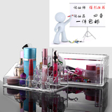 梳妆台桌面化妆品收纳盒塑料透明抽屉式护肤品口红收纳整理盒大号