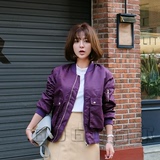 韩国代购hiblogger 韩版春款魅力时尚百搭夹克式外套