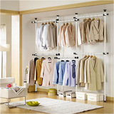 衣柜简易组装衣物收纳柜衣橱钢架韩式布艺衣柜组合衣帽间家具衣架