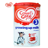 包邮英国Cow&Gate牛栏婴幼儿配方奶粉3段1-2周岁宝宝 900g/罐