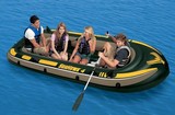 海鹰充气船四人橡皮艇皮划艇钓鱼船3人冲锋舟充气艇气垫船加厚船