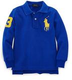 美国代购正品RalphLauren拉夫劳伦男童装纯棉长袖大马标Polo恤衫