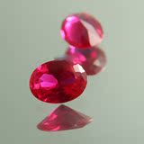 红宝石裸石女士未镶嵌无鉴定证书特价专卖仿钻石天然石金美珠宝