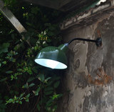怀旧复古吊灯搪瓷灯罩 深浅古味灯罩户外庭院吸顶吊灯斜头路灯