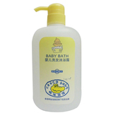 croco baby/鳄鱼宝宝婴儿洗发水沐浴露650g二合一温和无泪配方