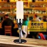 LED充电香槟酒吧台灯KTV抗摔防水蜡烛创意吧台灯咖啡厅桌灯小夜灯
