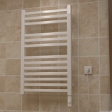 电加热毛巾架浴室取暖散热器壁挂智能温控烘干机卫生间消毒浴巾架