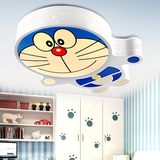 哆啦A梦led吸顶灯儿童创意房间卧室灯可爱卡通温馨叮当猫护眼灯具