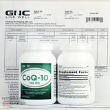 美国GNC辅酶Q10心脏保健正品100mg120软胶囊【2瓶包邮】