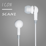 艾肯ICON SCAN2手机耳机入耳式监听耳塞 重低音有线电脑游戏耳机