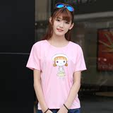 12-13-14-15-16岁少女孩韩版女装夏装初中学生宽松短袖T恤上衣服