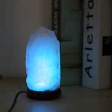 水晶盐灯 喜马拉雅创意装饰小台灯夜灯电脑节能USB灯卧室床头灯