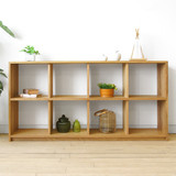 宜家实木日式书架置物架书柜进口白橡木书架书 欧式简约现代书架