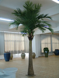 仿真椰子树 大型定做玻璃钢棕榈树田园单只落地花艺束仿真绿植