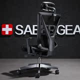 瑞士军刀 高端龙纹椅子电脑椅 网布办公椅 人体工学可躺老板椅63