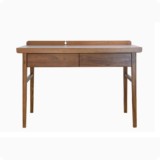 实木书桌电脑桌简约日式纯原木榫卯结构木蜡油桌子朵纳家居