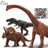 恐龙玩具仿真模型侏罗纪大号暴龙霸王龙棘三角龙小孵化蛋
