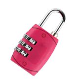 户外旅行旅游必备用品 TSA钢丝密码锁行李箱包锁海关锁安全防盗锁