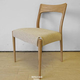 实木餐椅天然环保可定制纯橡木餐椅简约纯实木椅宜家子白橡木餐椅