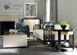 美式实木沙发新古典后现代三人沙发新中式组合沙发椅高端家具定制