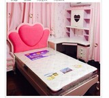 1.2米排骨架床床头柜一个三门衣柜一个转角书桌一个1.2米床垫一个