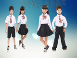 儿童演出服装男女大合唱朗诵服蓬蓬裙表演服中小学生主持人背带裤