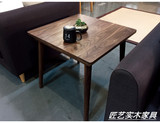北欧实木客厅小茶几创意角几方几边几美式电话咖啡桌简约个性家具