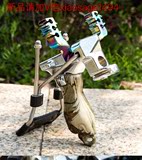 警犬三代重弓器带弓箭激光瞄准器弹弓合金不锈钢专业精准打鸟器。