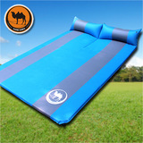 便携可折叠 自动充气垫户外帐篷睡垫防潮垫加大加宽加厚双人床垫