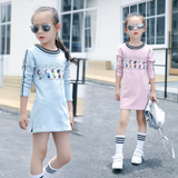 童装新款女童秋装卫衣儿童长袖上衣韩版中大童休闲打底衫套头T恤