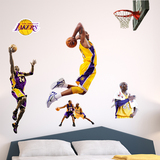 NBA湖人 高比 科比 Kobe 灌篮篮球框 篮球传奇墙贴壁画贴纸B478
