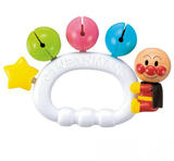 日本代购面包超人pinocchio 婴儿宝宝新生儿手摇铃手铃铛玩具现货