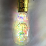 爱迪生灯泡个性创意蚕丝艺术暖光E27螺口节能装饰七彩变色LED灯源