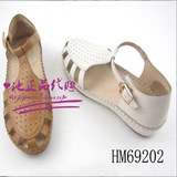 哈森专柜正品代购2016春季新夏款女凉鞋单鞋HM69202支持验货
