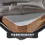 圳宝 儿童棕垫3D席梦思天然椰棕可拆洗床垫1.5米1.8米折叠定制