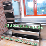 上海欧琳娜高端不锈钢橱柜浙江温州定制家用整体厨房厨柜厂家定做