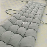 加厚帆布泡泡棉长方形躺椅垫 沙发垫 飘窗垫 长条椅垫 凳子垫定做