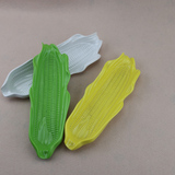 欧式浮雕加厚食品级别密胺玉米形状筷子架小物架